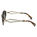 Braune Acetat Sonnenbrille
