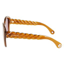 Braune Bio-injizierte Sonnenbrille
