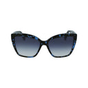 Occhiali da sole in acetato blu