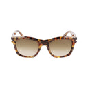 Occhiali da sole in acetato marrone