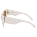 Weiße Bio-injizierte Sonnenbrille