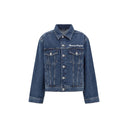 Maxi print Denim Jacket