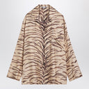 Stella McCartney Silk shirt with tiger print