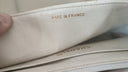 White Medium Classic DIANA Shoulder Bag Gold Plated Purse Chanel