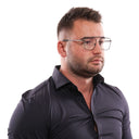 Óculos de Titânio Preto (Armação)