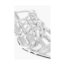 Silver Leather Women Sandal Bottega Veneta