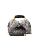 Gray Leather Handbag Tom Ford