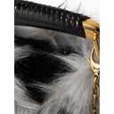 Gray Leather Handbag Tom Ford