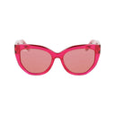 Rote Acetat-Sonnenbrille