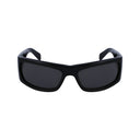 Schwarze Acetat-Sonnenbrille