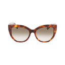 Braune Acetat Sonnenbrille