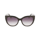 Schwarze Acetat-Sonnenbrille