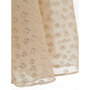 Beige Cotton Elegance Dress - Allure Absolue