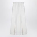 Stella McCartney Cream-coloured wool flared trousers