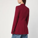 Stella McCartney Single-breasted jacket in jazzberry wool