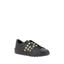 Sneakers basse in pelle di vitello nera Bos Taurus