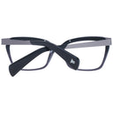Schwarze Acetatbrille (Fassung)