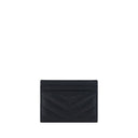 Black Leather Card Holder - Allure Absolue