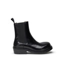 Black Leather Boot Bottega Veneta