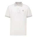 White Cotton Polo Shirt