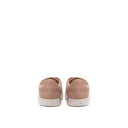 Elegant Pink Leather Sneakers for Women Bally