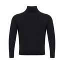Italian Cashmere Luxury Black Sweater - Allure Absolue