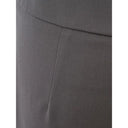 Chic Gray Wool Trousers for Sophisticated Style - Allure Absolue
