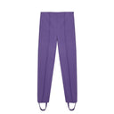 Elegant Purple Viscose Pants