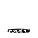 Black And White Leather Belt Tom Ford