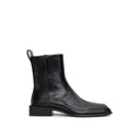 Black Leather Boot