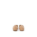 Beige Patent Leather Flat Shoe Christian Louboutin
