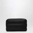 Moncler Caradoc Kosmetiktasche aus gesteppter schwarzer Nylon