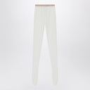 Valentino Garavani Ivory lace tights