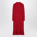 Valentino Red dress with ruffled bow