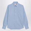 Valentino Light blue button-down shirt in cotton