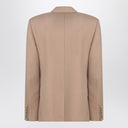 Valentino Double-breasted jacket camel light in wool