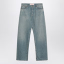 Valentino Light blue jeans with washed effect