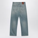 Valentino Light blue jeans with washed effect