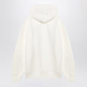 Elfenbeinfarbenes Sweatshirt mit Chez Valentino Aufdruck