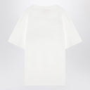 Camiseta marfim com estampa Chez Valentino