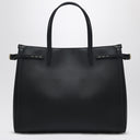Valentino Garavani schwarze Leder mittelgroße Antibes Tragetasche
