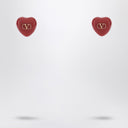 Valentino Garavani Royal Heart Red Earrings