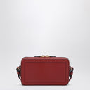 Valentino Garavani Bolsa transversal pequena de couro vermelho Alltime