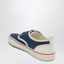 Valentino Garavani Sneaker Nojoke aus blauem und weißem Canvas