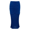 Blue Viscose Clothing