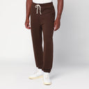 Pantalones jogger marrones de algodón mezcla Polo Ralph Lauren