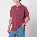 Polo Ralph Lauren polo de algodón rojo vino lavado