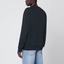Черный хлопковый свитшот с круглым вырезом Polo Ralph Lauren
