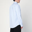 Polo Ralph Lauren weißes und blau gestreiftes Oxford-Hemd