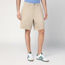 Shorts grandes de algodón beige Polo Ralph Lauren